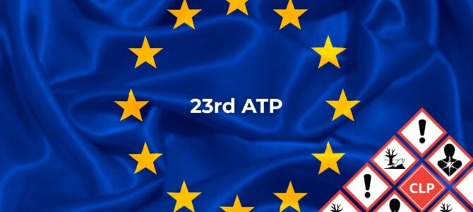 23-тє Адаптування до технічного та наукового прогресу (23-тє ATP) до Регламенту (ЄС) № 1272/2008 (CLP)