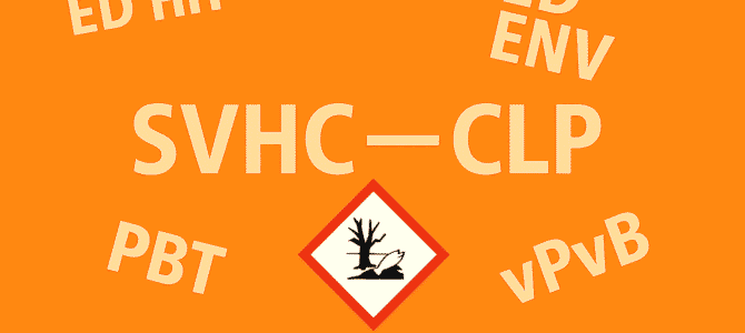 Список речовин, ідентифікованих як SVHC, які автоматично передаються до Додатку CLP VI для властивостей ED, PBT, vPvB